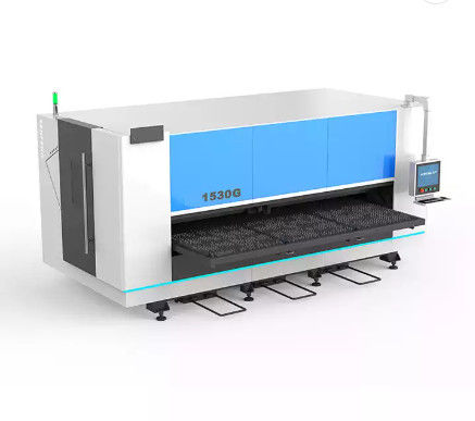 단일 테이블과 2000W / 3000W CNC 섬유 레이저 커터 기계