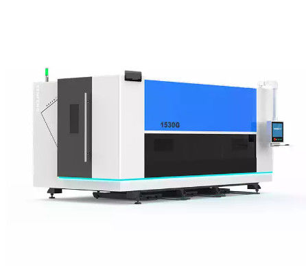 단일 테이블과 2000W / 3000W CNC 섬유 레이저 커터 기계