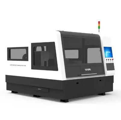750w 작은 섬유 레이저 절단기 가득 찬 커버 금속 커터 1500w 1313FL명