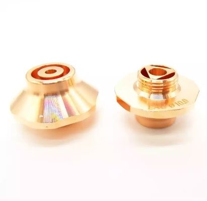 D25H15.5 물 섬유 레이저 노즐 M12 2 층 0.8mm-2.3mm 구경